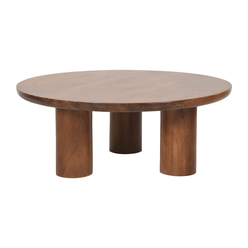 Wood Scandinavian coffee table brown