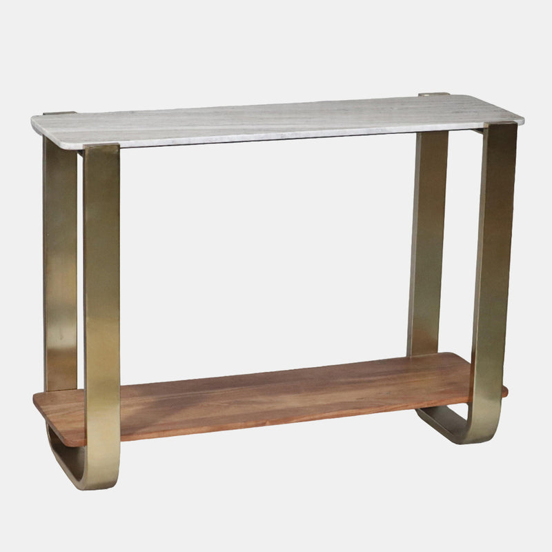 Marble top Console 31"