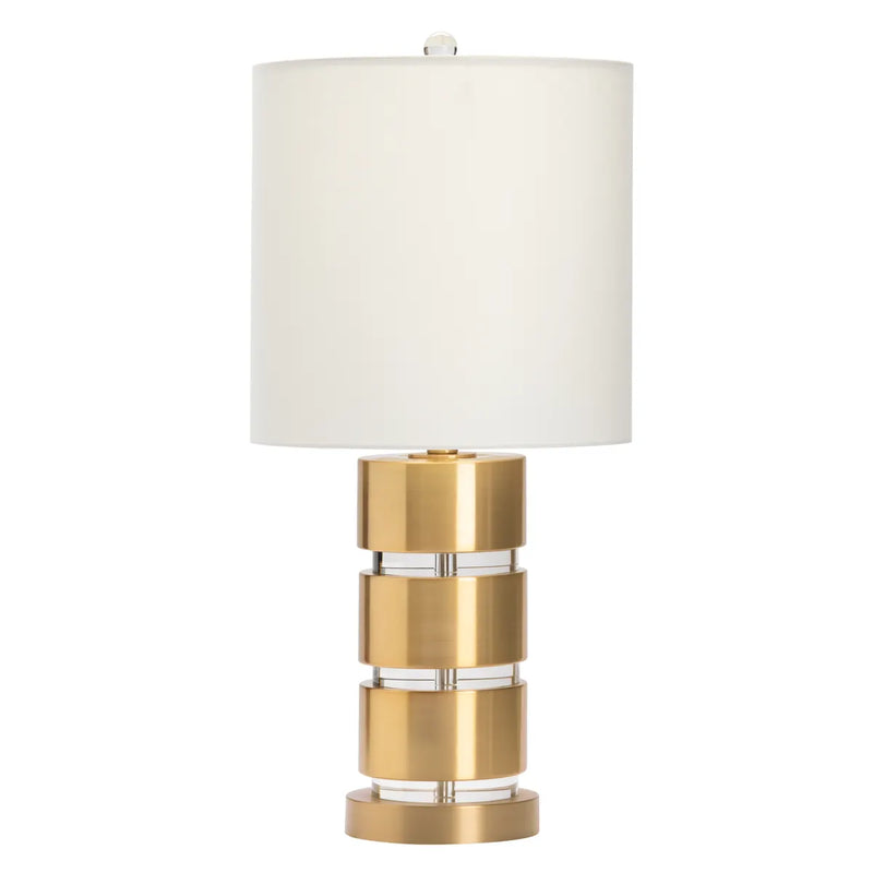 Casey Gold Table Lamp with nightlight