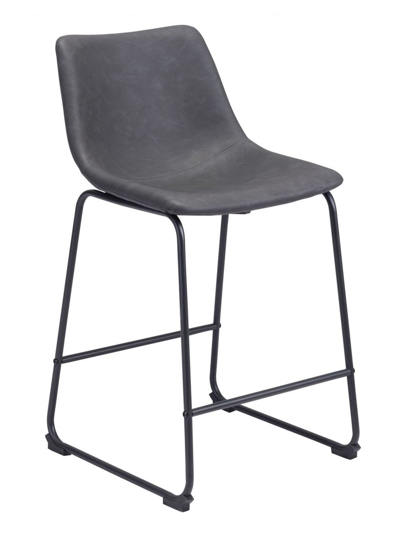 SMART COUNTER CHAIR DISTRESSED CHARCOAL