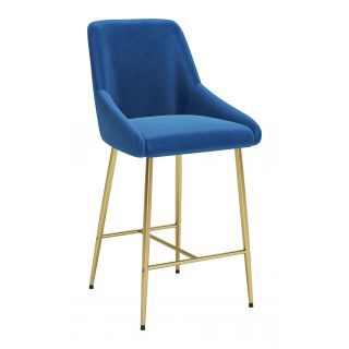 MADELAINE COUNTER CHAIR NAVY