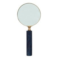 MAGNIFYING GLASS, BLUE 4"