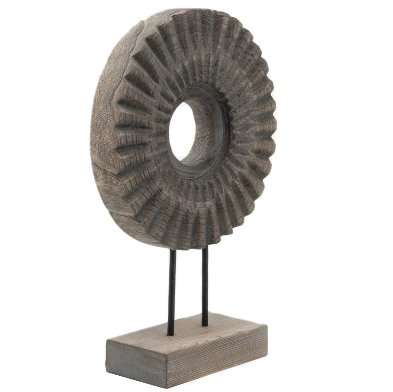 Disc Table top Deco Gray