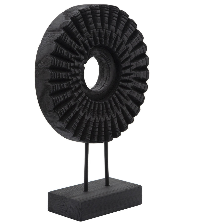 Disc Table top Deco black