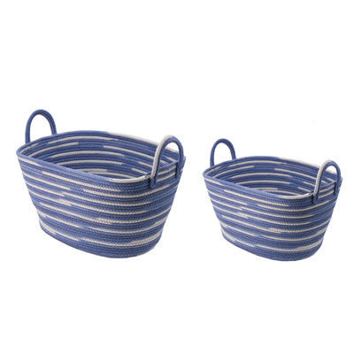 Blue basket Large
