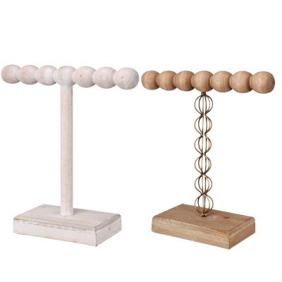 Jewelry rack metal/ brown