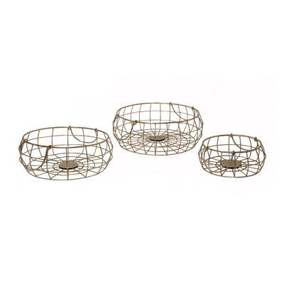 Round wire baskets Small