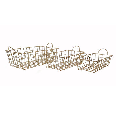 Rectangular Wire Basket Large