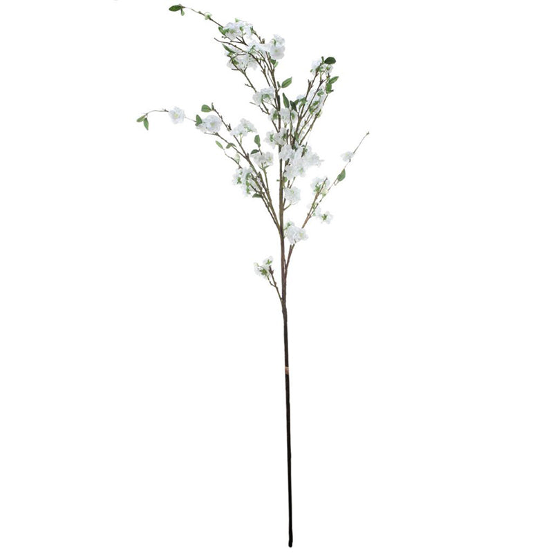 72"Almost Real Faux Apple Blossom Branch