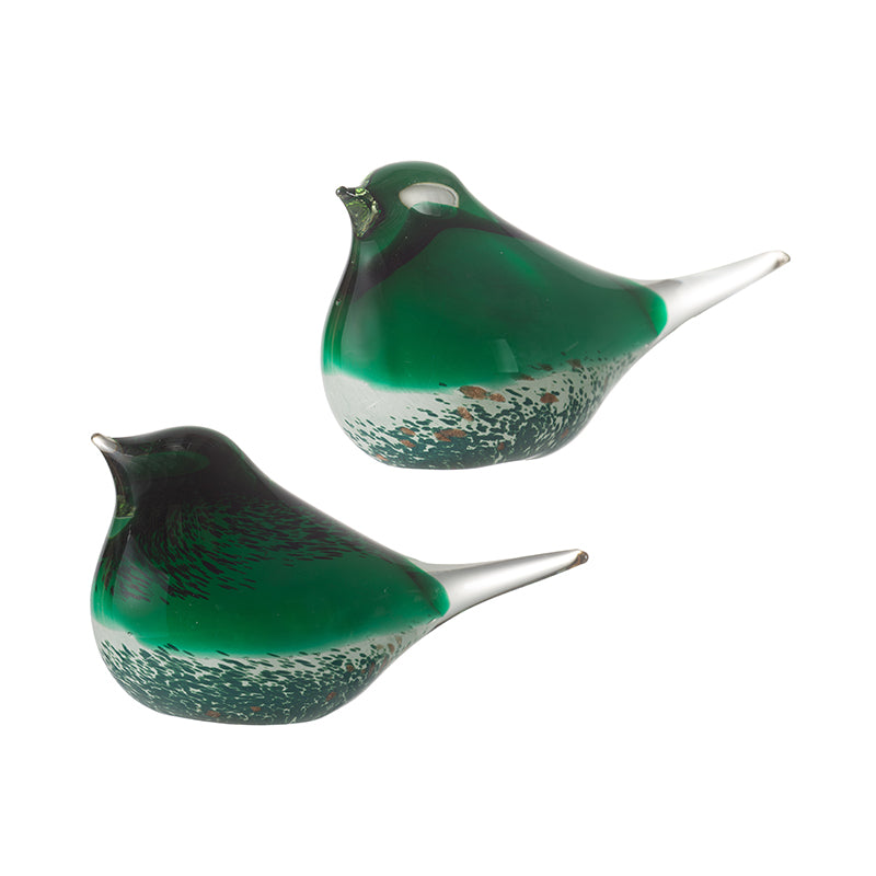 S/2 Glass Bird 