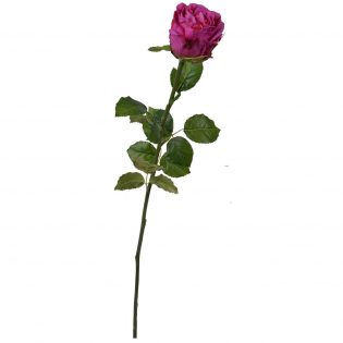D6X29"H Real Touch Rose Stem Purple