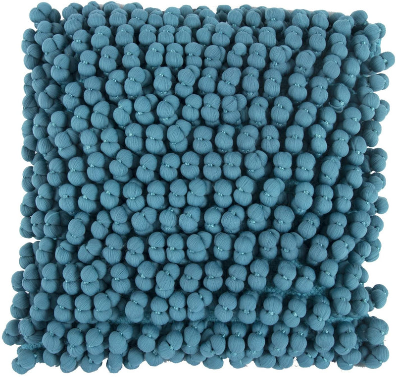 18X18"Pom Pom Polyester/Cotton Pillow