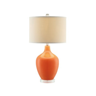 Avery Orange Table Lamp