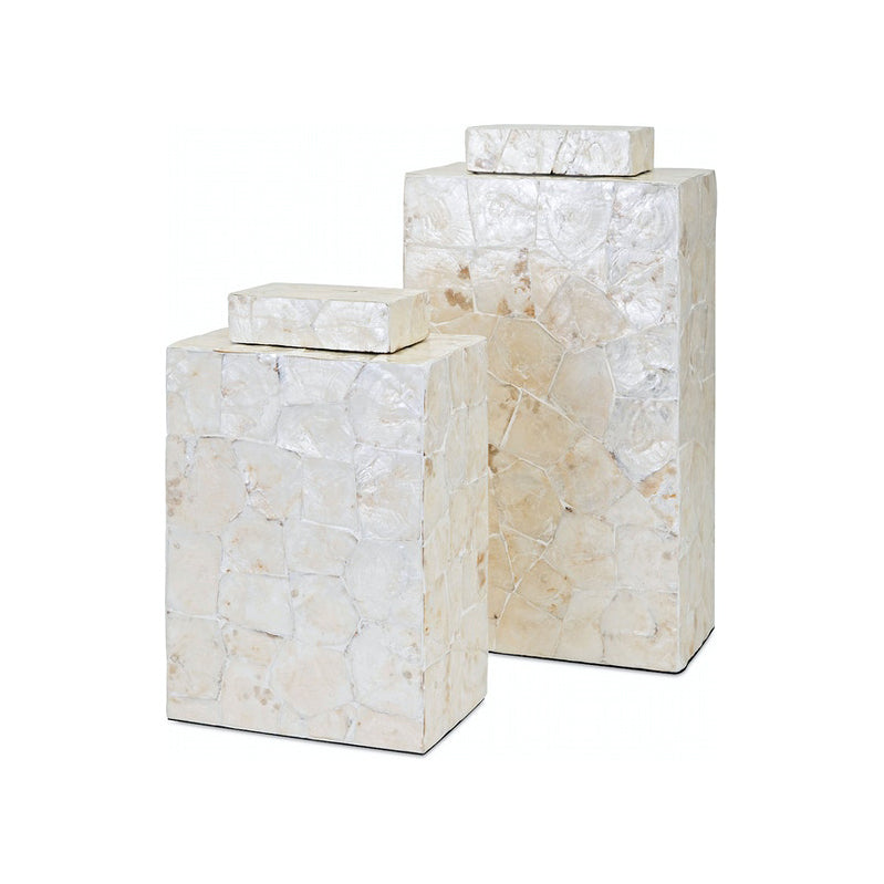 Marisol Shell Container/Set Of 2