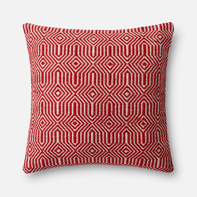 Pillow Red/Ivory