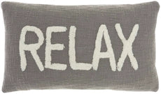 LIFST TUFTED RELAX GREY 12x21