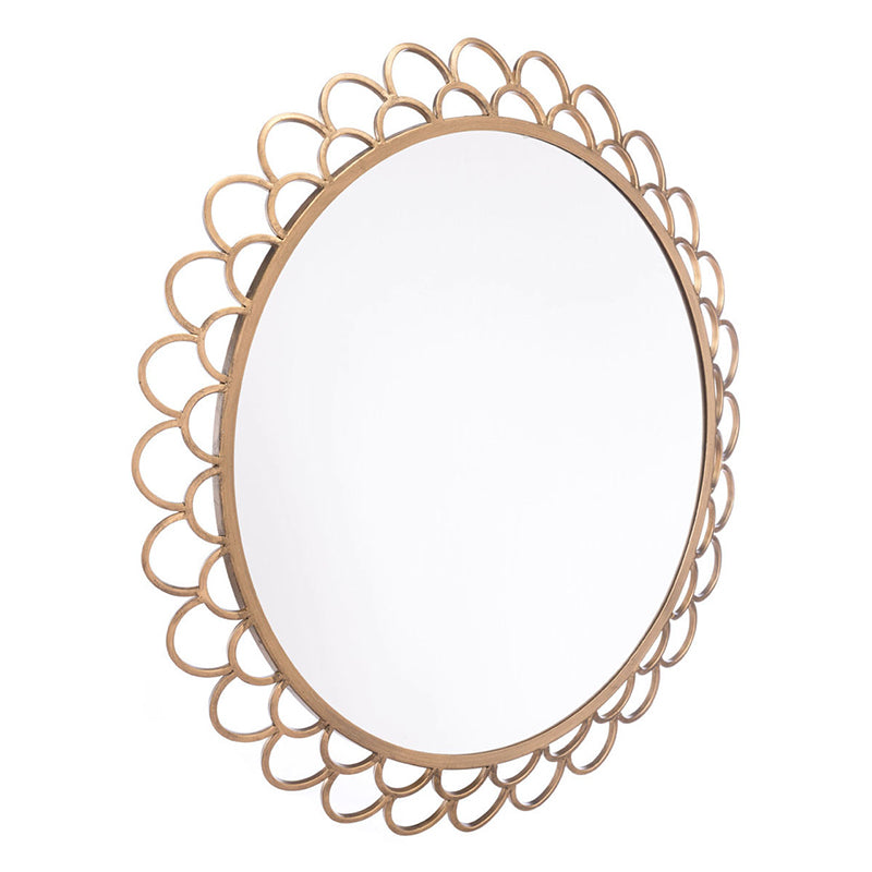Rani Circular Mirror Lg Gold