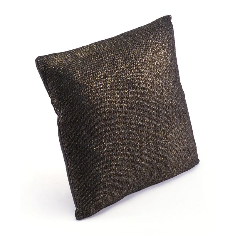 Metallic Pillow Black & Copper
