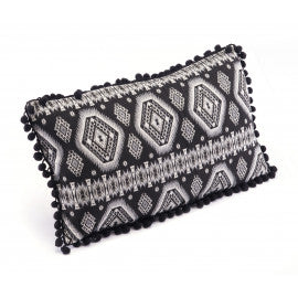 Tribal Pillow Black & White