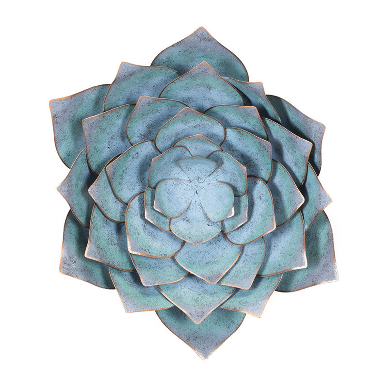 Lotus Lg Wall Décor Blue